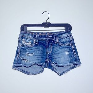 Rock Revival Jean Shorts Size 25